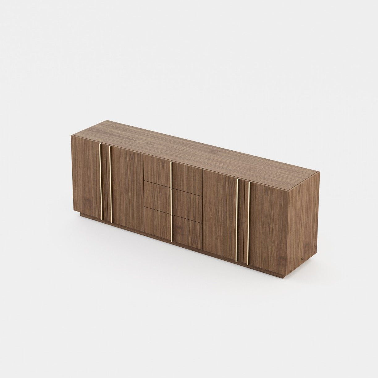 Laskasas MACAU Sideboard Walnut Veneer Matte - Araco Interiors