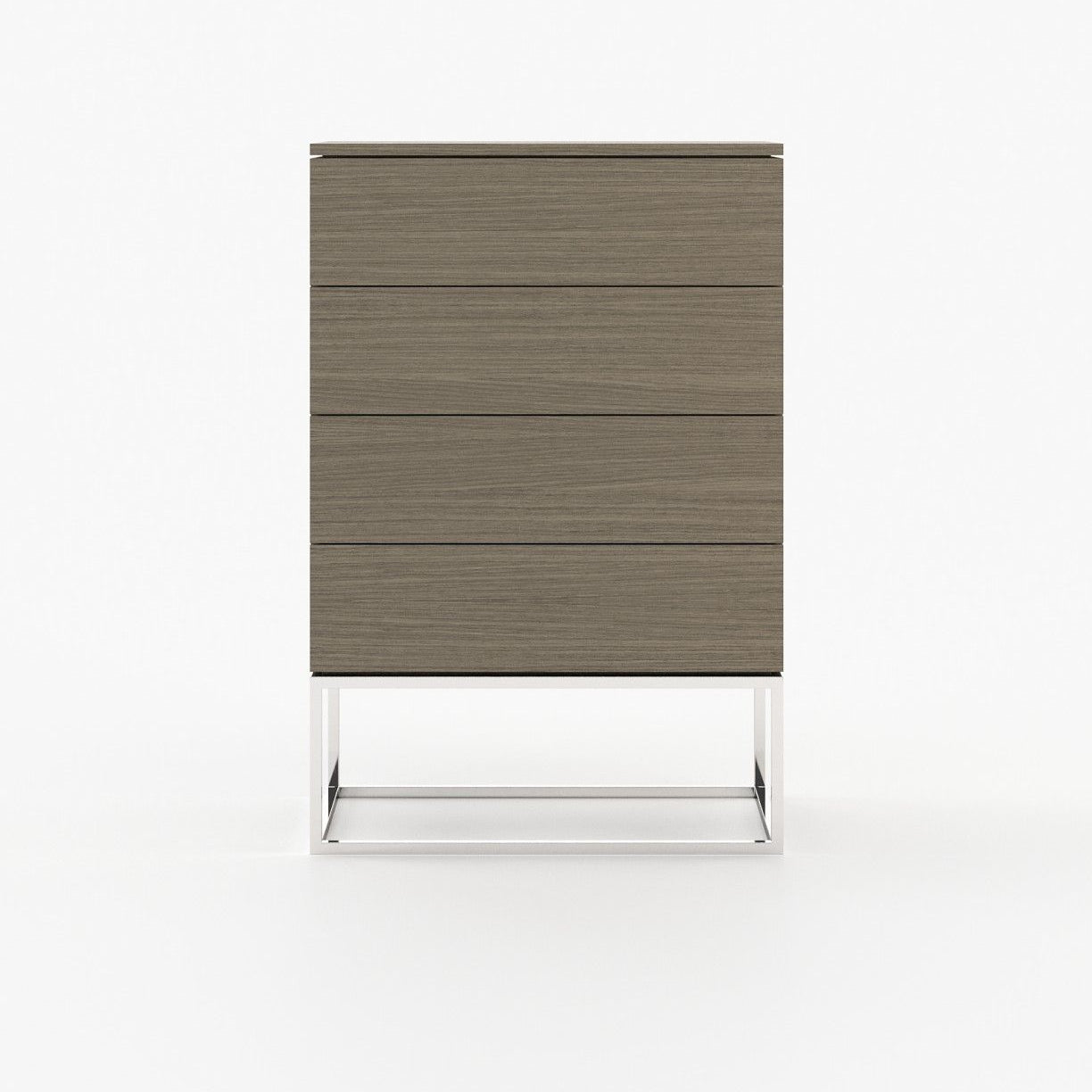 Laskasas MALE Tallboy Chest of Drawers Aged Oak Veneer Matte - Araco Interiors