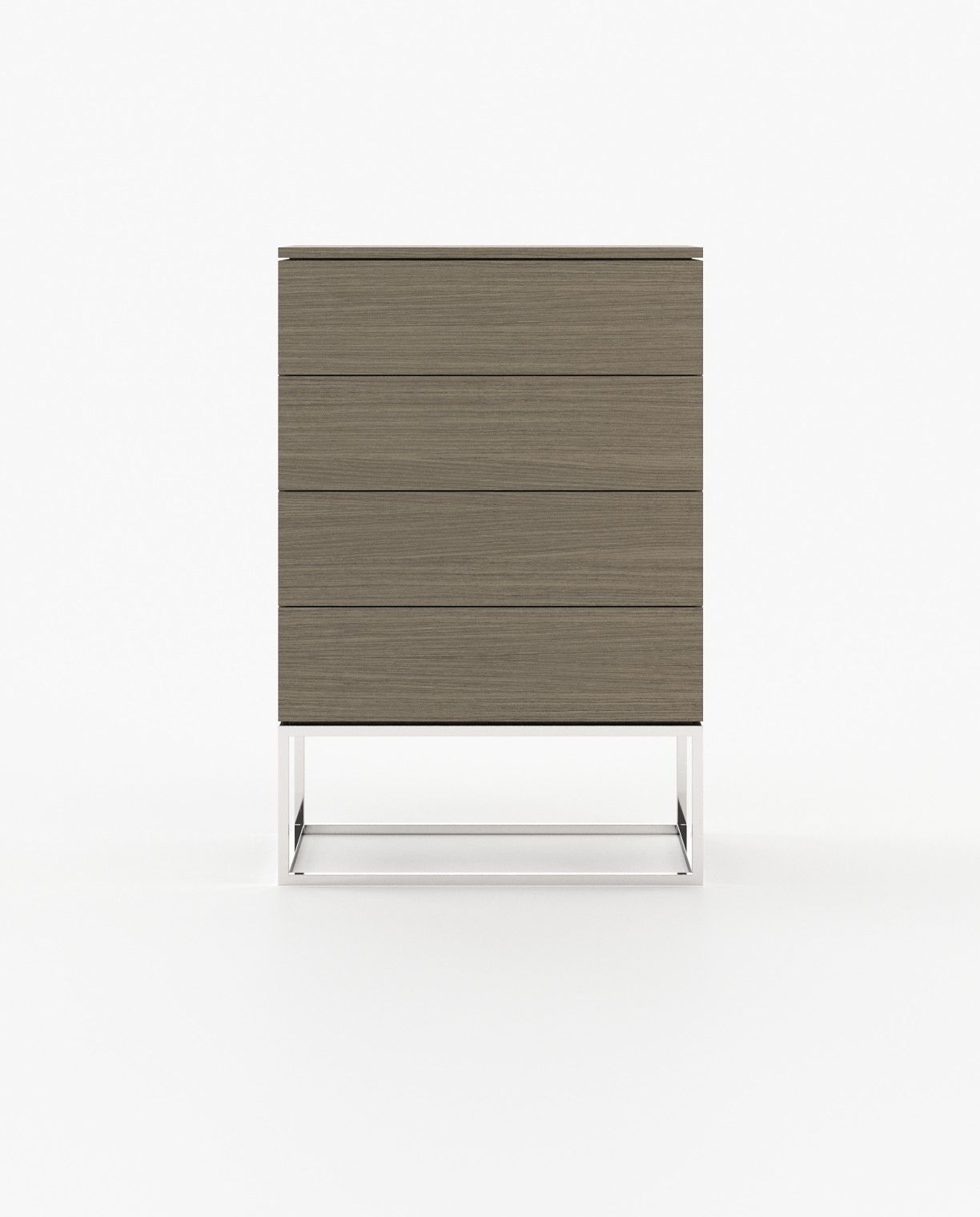 Laskasas MALE Tallboy Chest of Drawers Aged Oak Veneer Matte - Araco Interiors