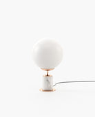 Laskasas MARCEL Table & Desk Lamp Carrara Marble - Araco Interiors