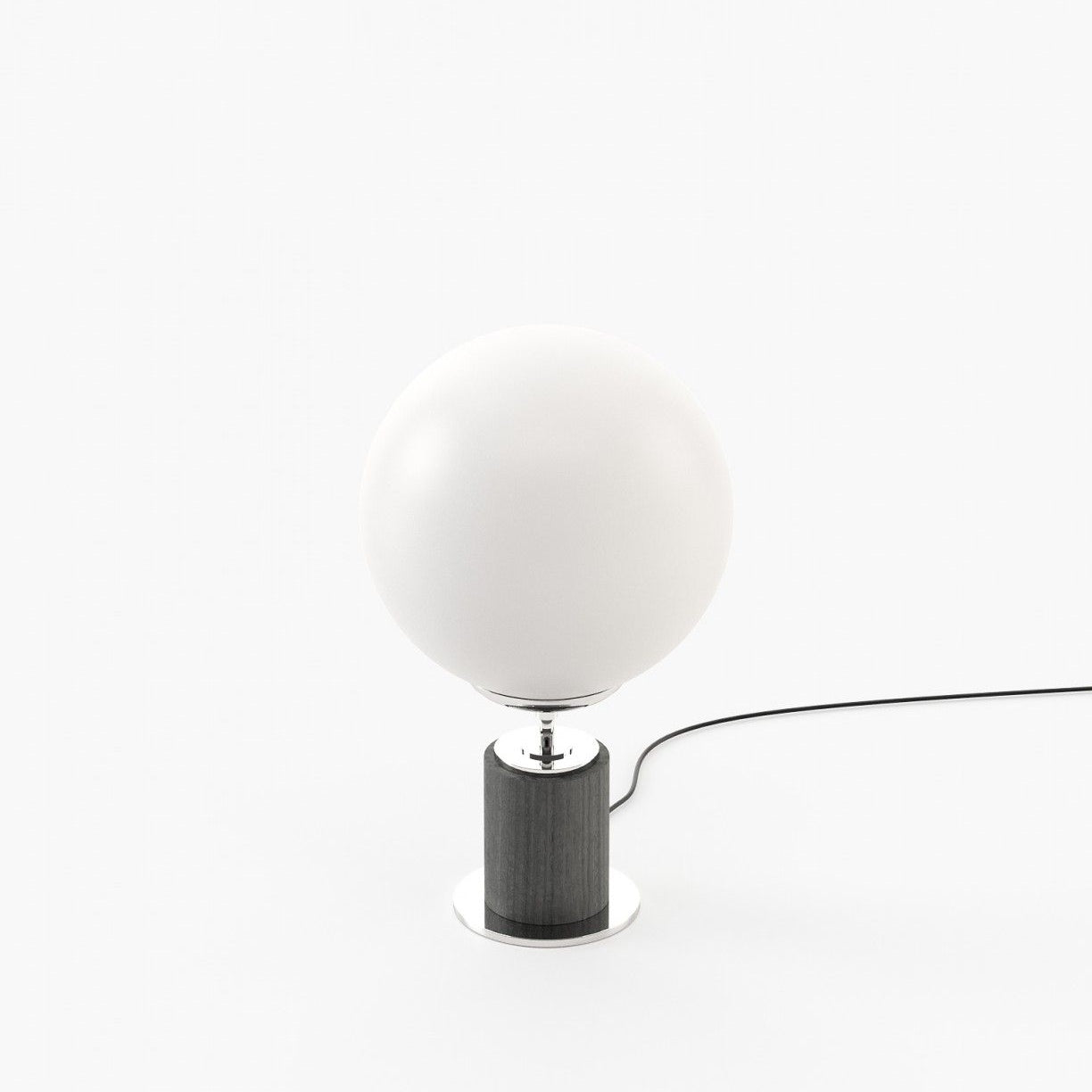 Laskasas MARCEL Table & Desk Lamp Grey Eucalyptus Veneer Matte - Araco Interiors