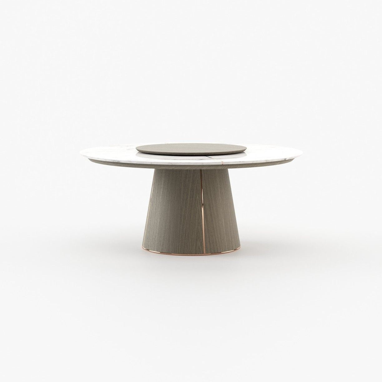 Laskasas MARILYN Dining & Bar Table Aged Oak Veneer Matte - Araco Interiors