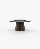 Laskasas MARILYN Dining & Bar Table Smoked Eucalyptus Veneer Matte - Araco Interiors