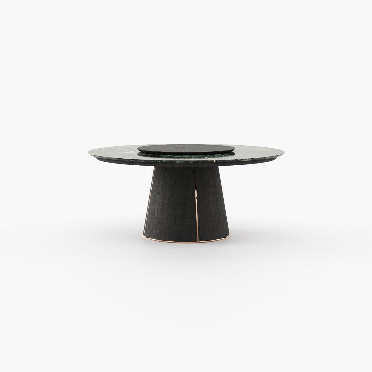 Laskasas MARILYN Dining & Bar Table Verde Issorie Polished Marble - Araco Interiors