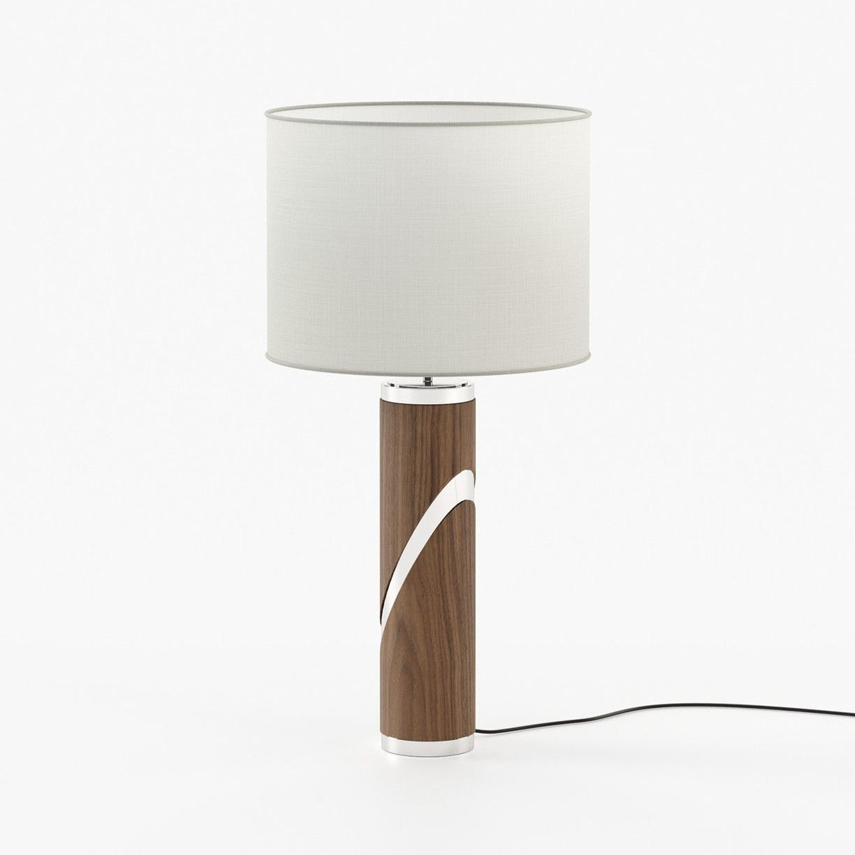 Laskasas MARTIN Table & Desk Lamp Walnut Veneer Matte - Araco Interiors