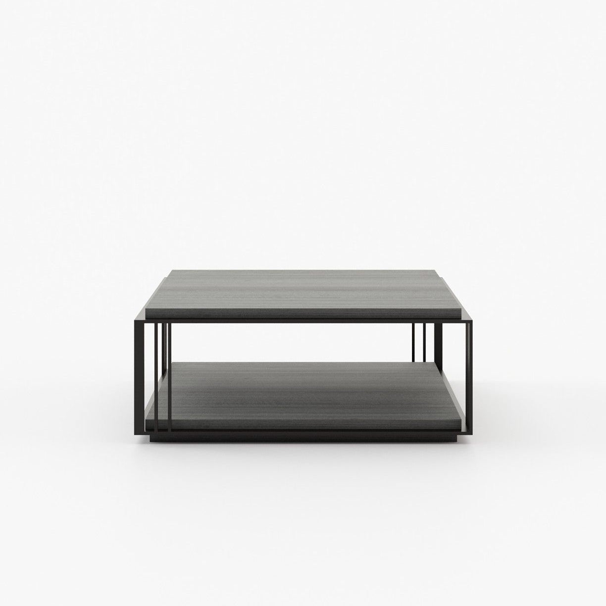 Laskasas MEGAN Coffee Table Grey Eucalyptus Veneer Matte - Araco Interiors