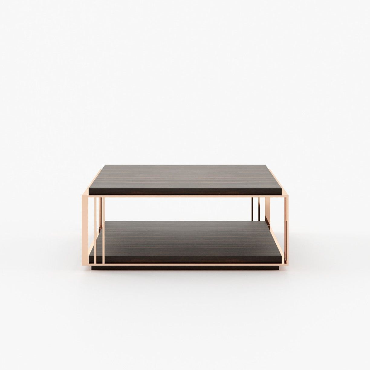Laskasas MEGAN Coffee Table Smoked Eucalyptus Veneer Matte - Araco Interiors
