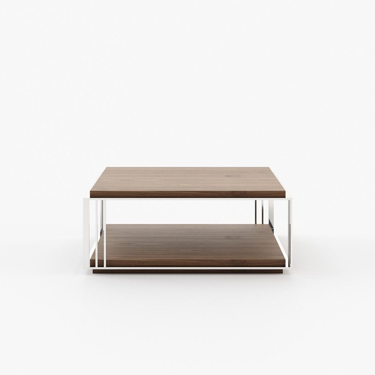 Laskasas MEGAN Coffee Table Walnut Veneer Matte - Araco Interiors