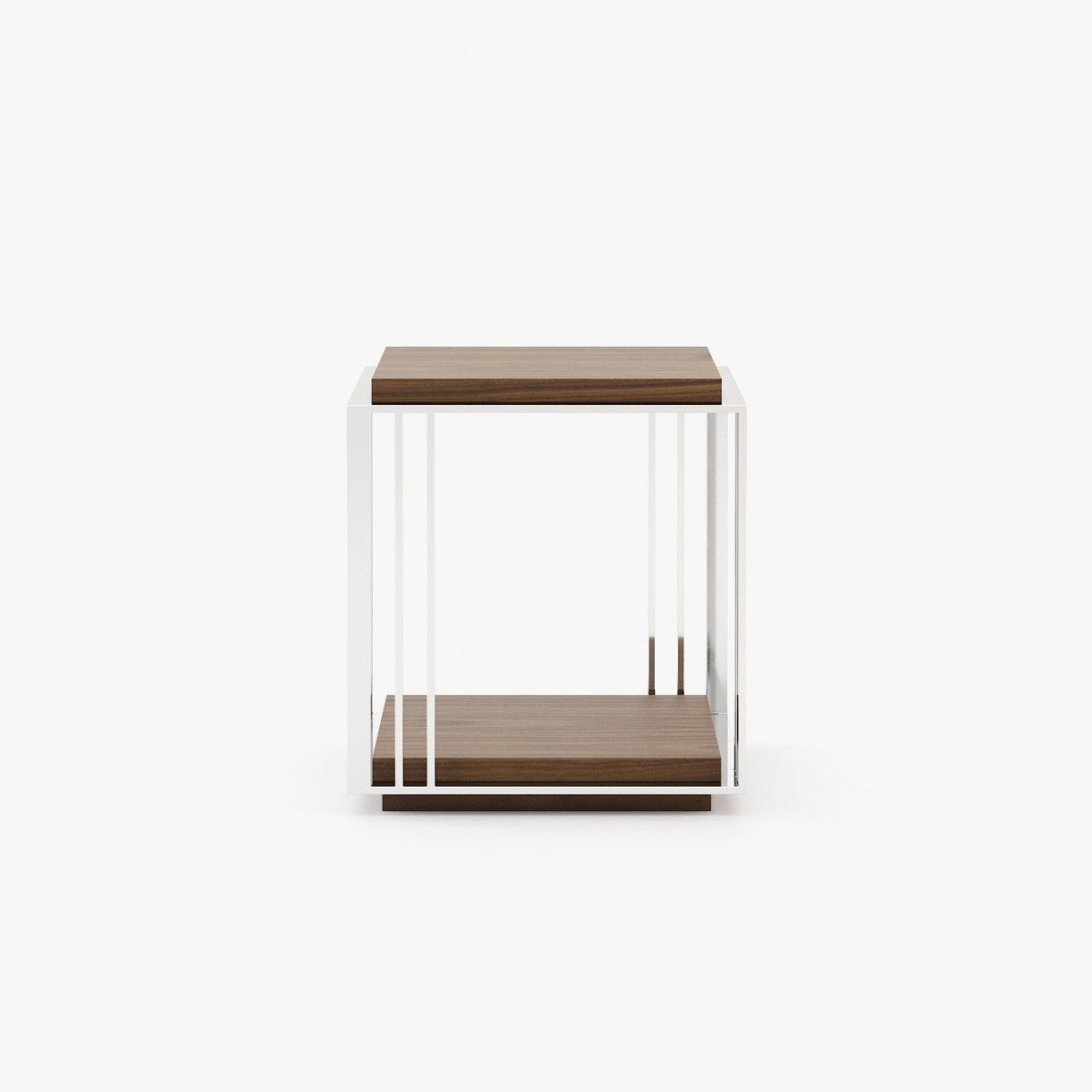 Laskasas MEGAN Nest & Side Table Walnut Veneer Matte - Araco Interiors