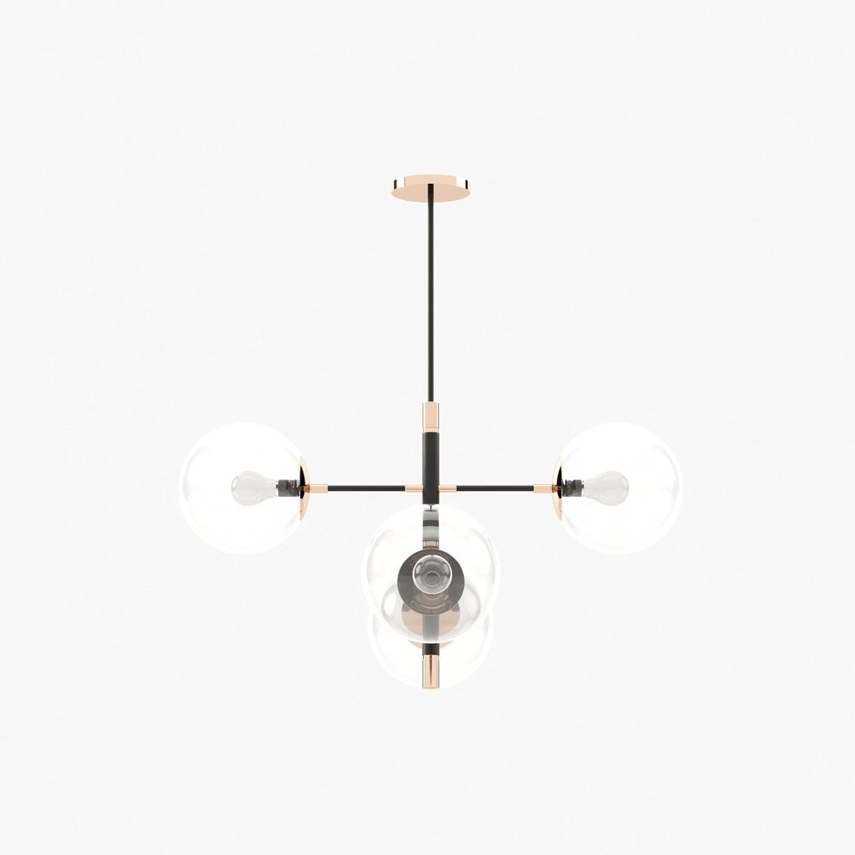 Laskasas MEREDITH Ceiling Light Copper Polished Stainless Steel - Araco Interiors