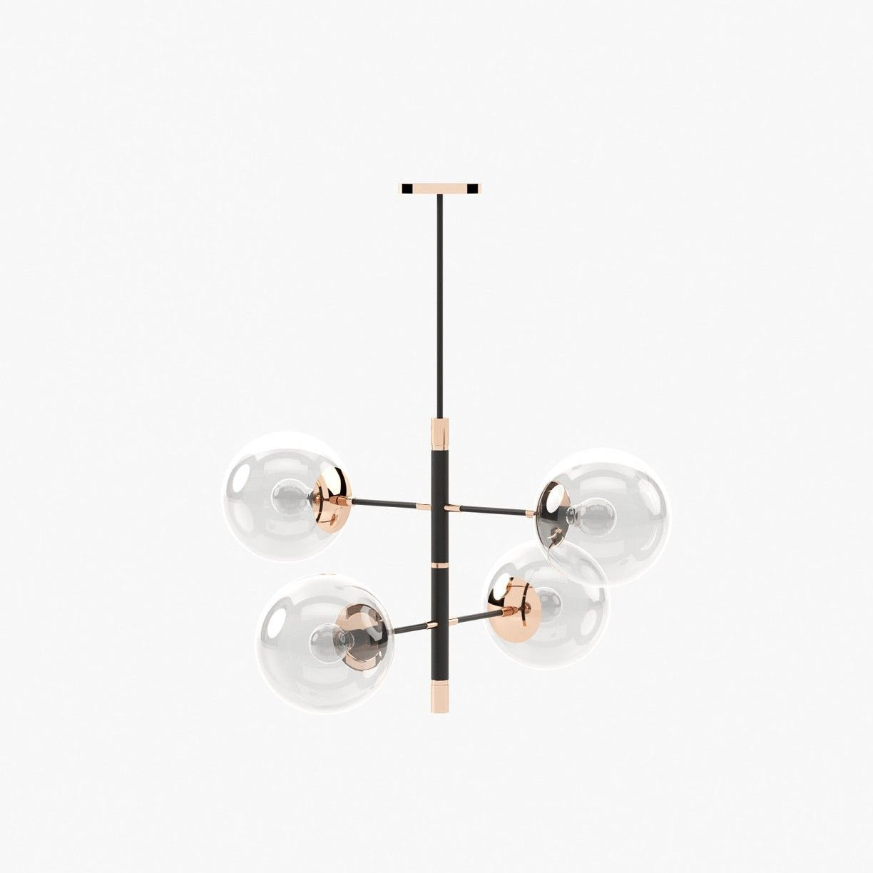 Laskasas MEREDITH Ceiling Light Copper Polished Stainless Steel - Araco Interiors