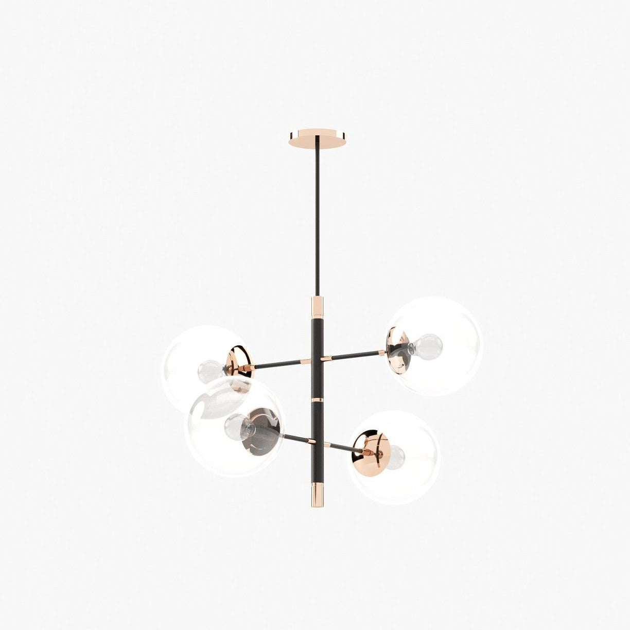 Laskasas MEREDITH Ceiling Light Copper Polished Stainless Steel - Araco Interiors