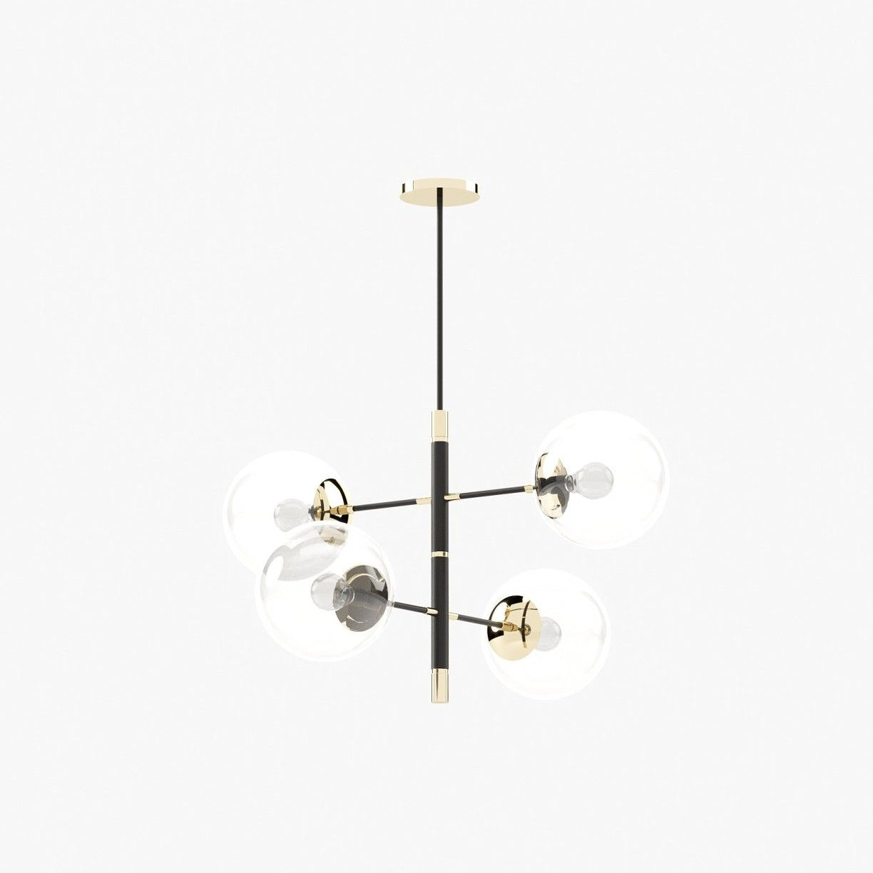 Laskasas MEREDITH Ceiling Light Gilded Polished Stainless Steel - Araco Interiors