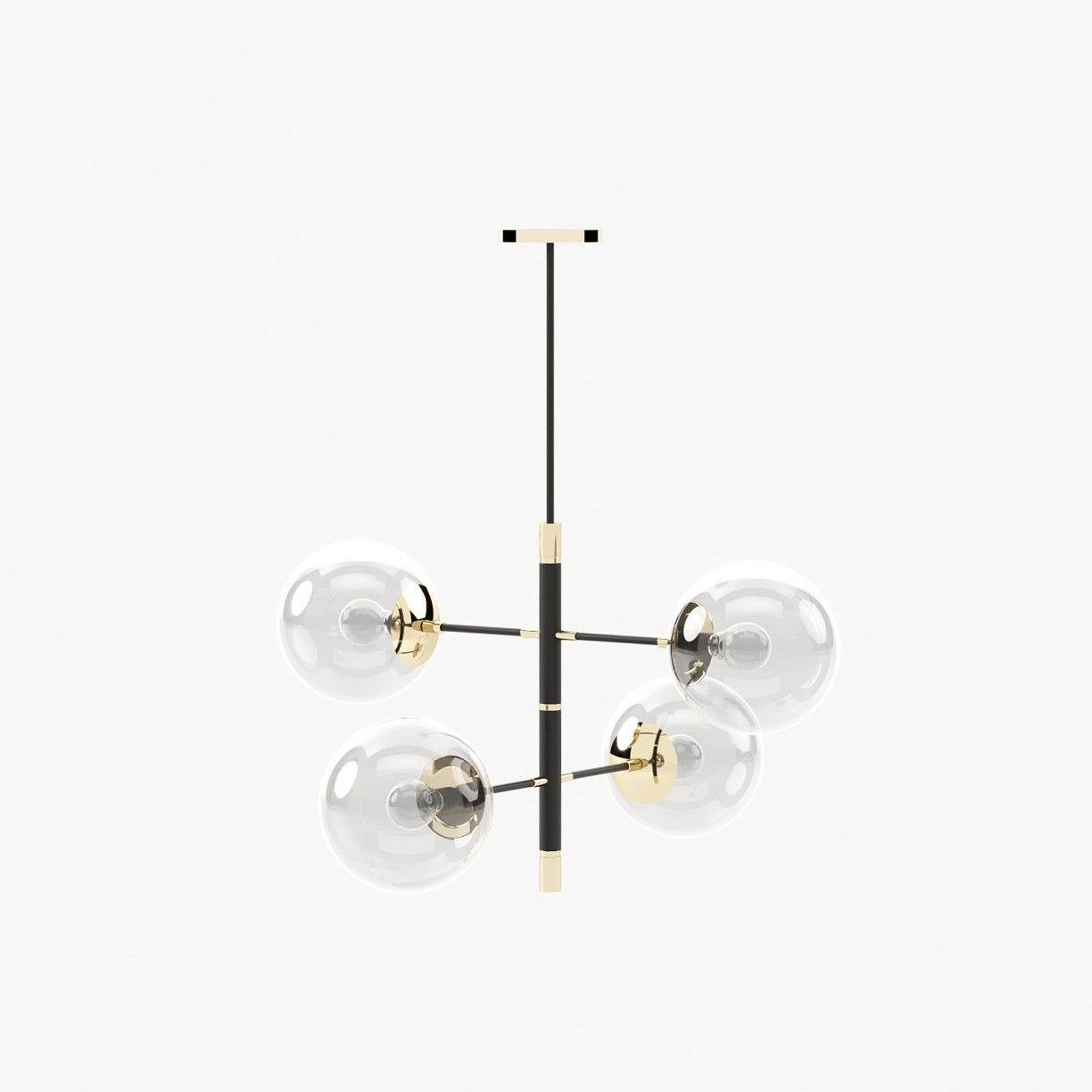 Laskasas MEREDITH Ceiling Light Gilded Polished Stainless Steel - Araco Interiors