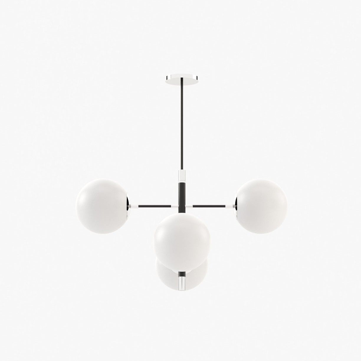 Laskasas MEREDITH Ceiling Light Polished Stainless Steel - Araco Interiors