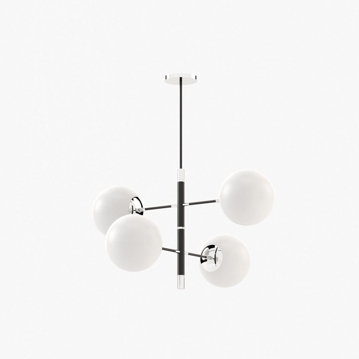 Laskasas MEREDITH Ceiling Light Polished Stainless Steel - Araco Interiors