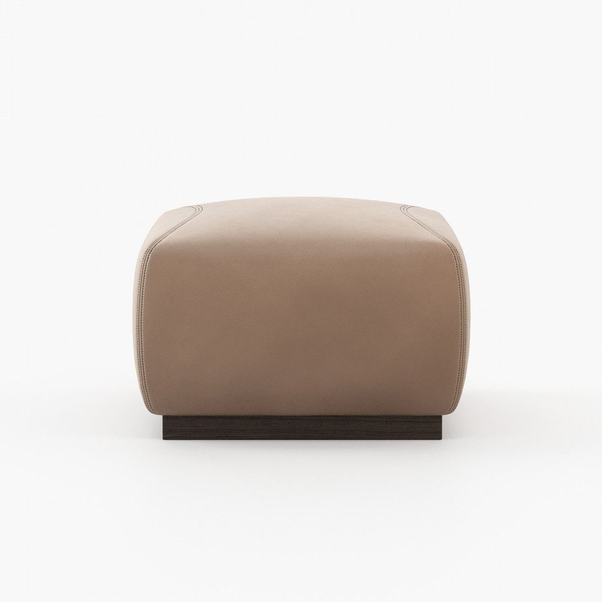 Laskasas MIKE Footstool & Pouf Seoul Terra Leather - Araco Interiors