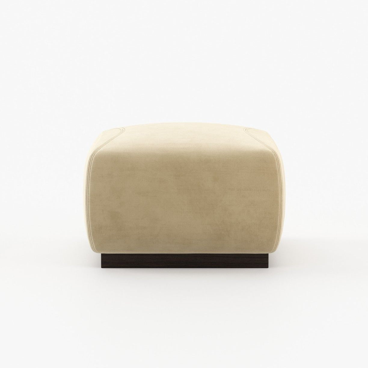 Laskasas MIKE Footstool & Pouf Vienna Beige - Araco Interiors
