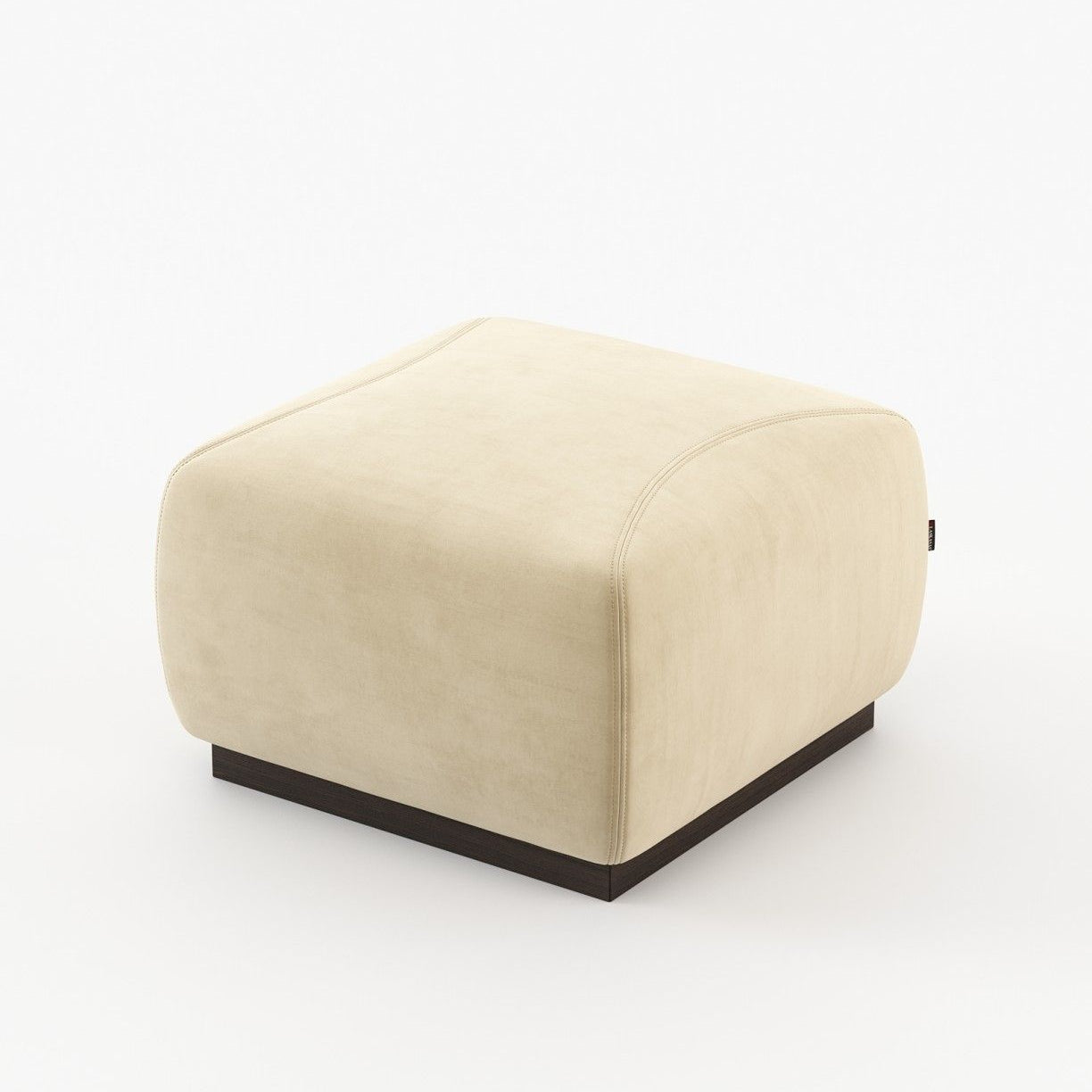 Laskasas MIKE Footstool & Pouf Vienna Beige - Araco Interiors