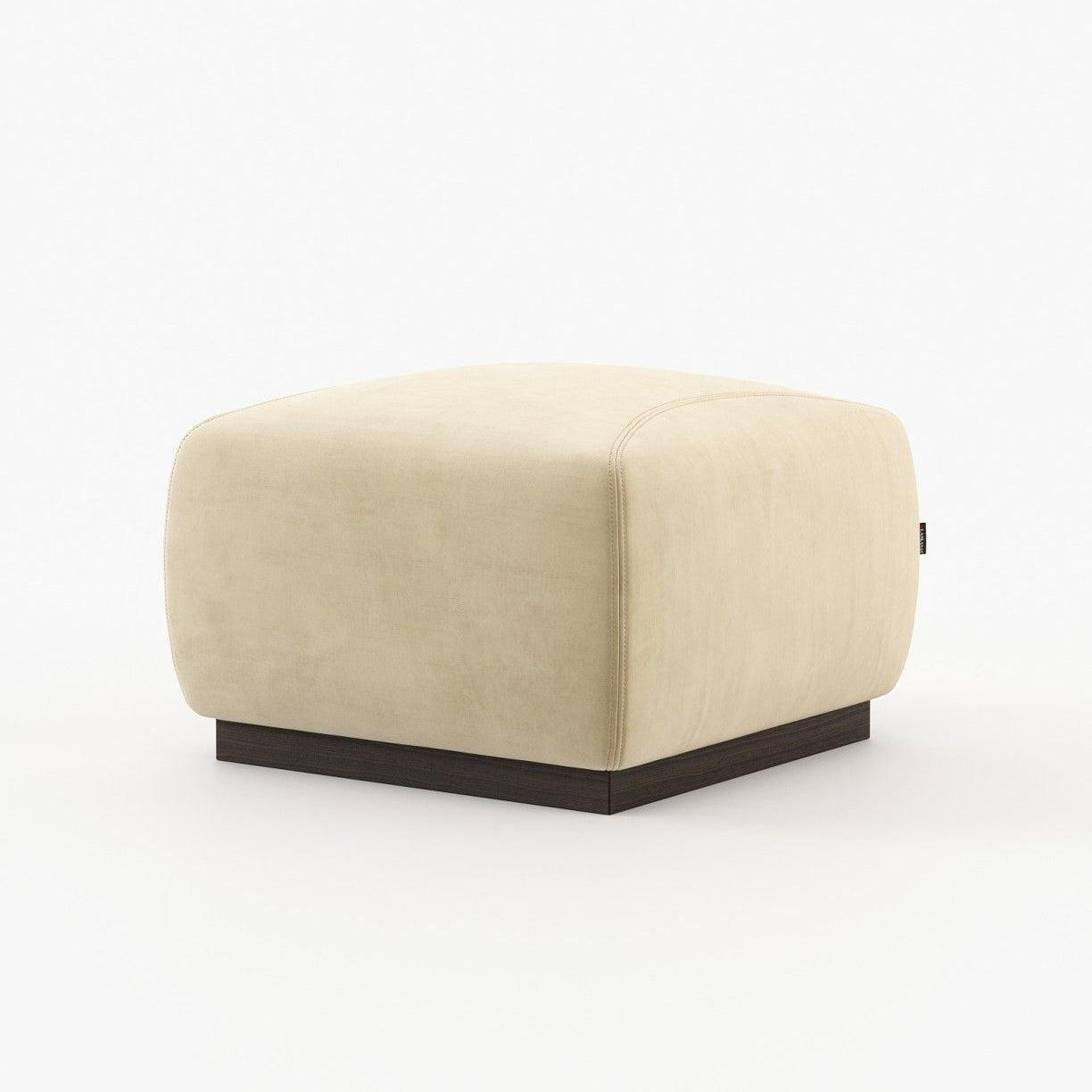 Laskasas MIKE Footstool & Pouf Vienna Beige - Araco Interiors