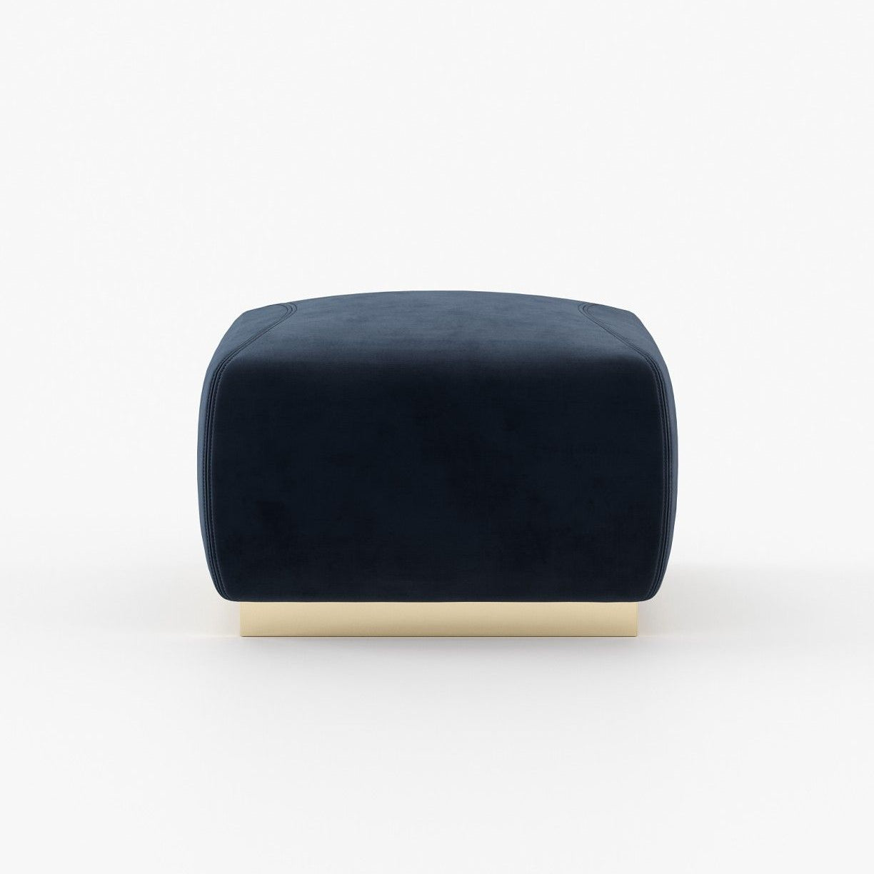 Laskasas MIKE Footstool & Pouf Vienna Deep Blue - Araco Interiors