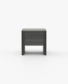 Laskasas MUCALA Bedside Cabinet & Table Grey Eucalyptus Veneer Matte - Araco Interiors