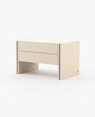 Laskasas MUCALA Bedside Cabinet & Table Moka Lacquer Matte - Araco Interiors
