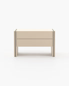 Laskasas MUCALA Bedside Cabinet & Table Moka Lacquer Matte - Araco Interiors
