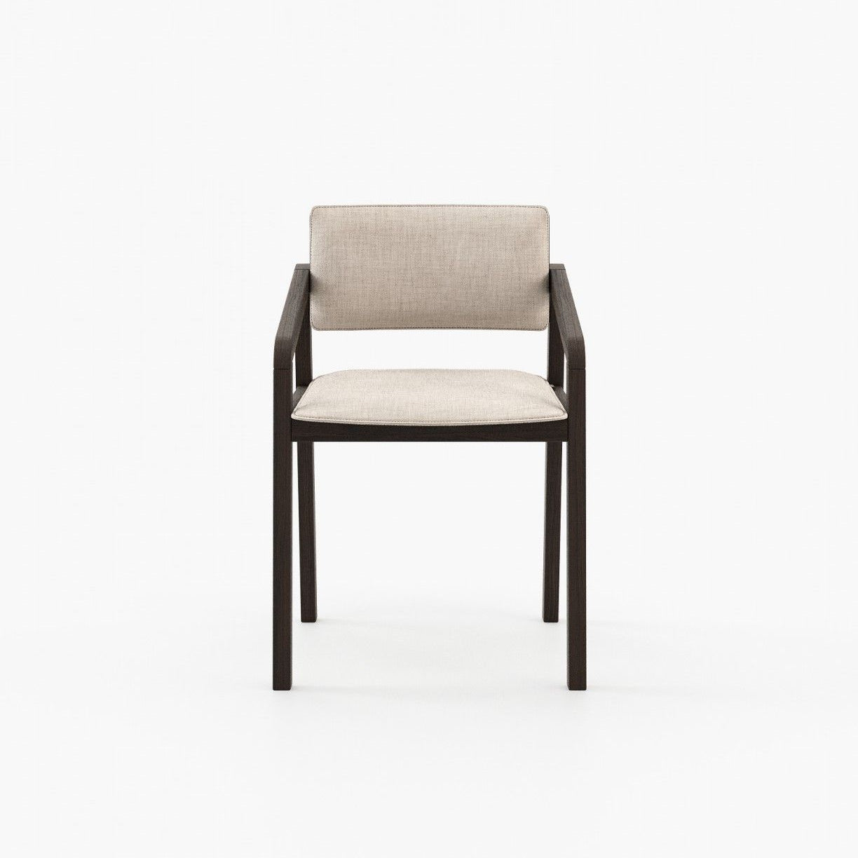 Laskasas MULL with arms Dining Chair & Bench Xangai White - Araco Interiors