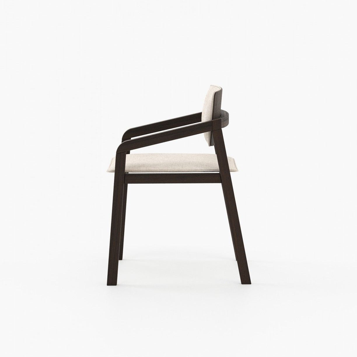 Laskasas MULL with arms Dining Chair & Bench Xangai White - Araco Interiors