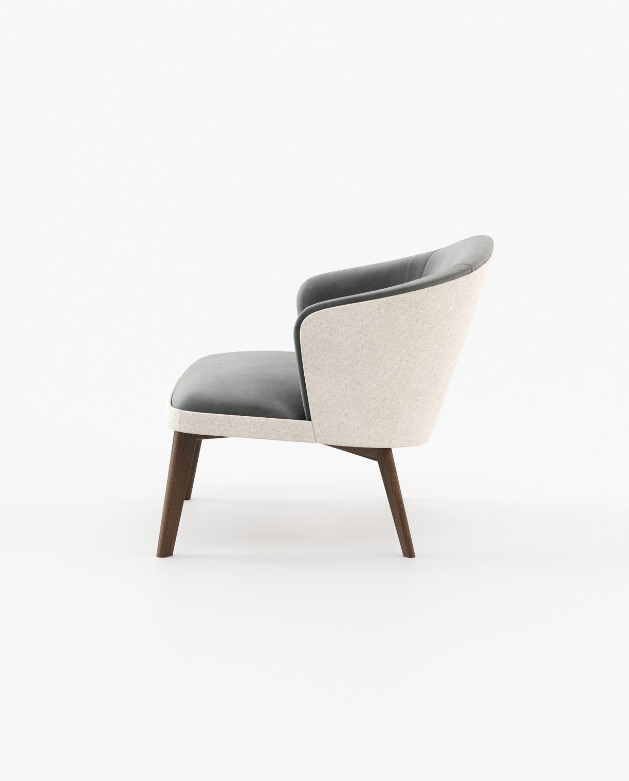 Laskasas NELLY Armchair Vienna Anthracite - Araco Interiors