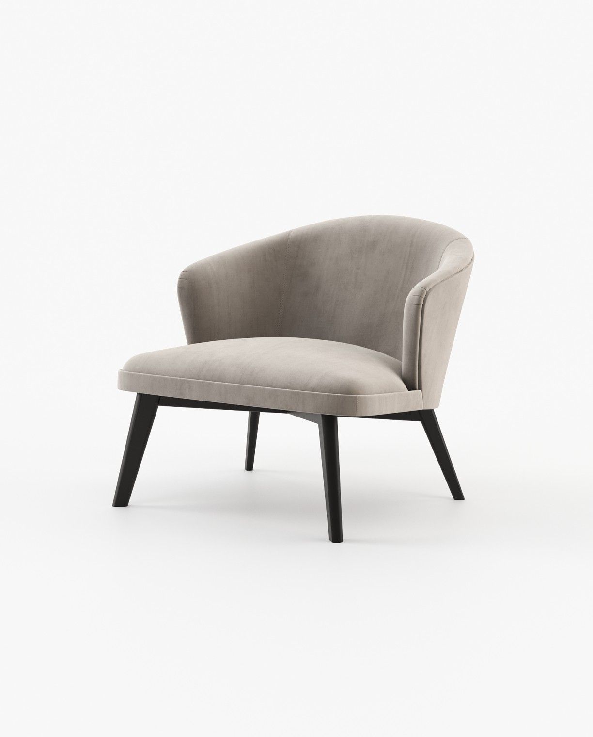 Laskasas NELLY Armchair Vienna Khaki - Araco Interiors