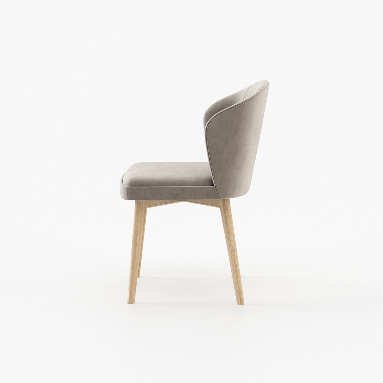 Laskasas NELLY Dining Chair & Bench Vienna Khaki - Araco Interiors