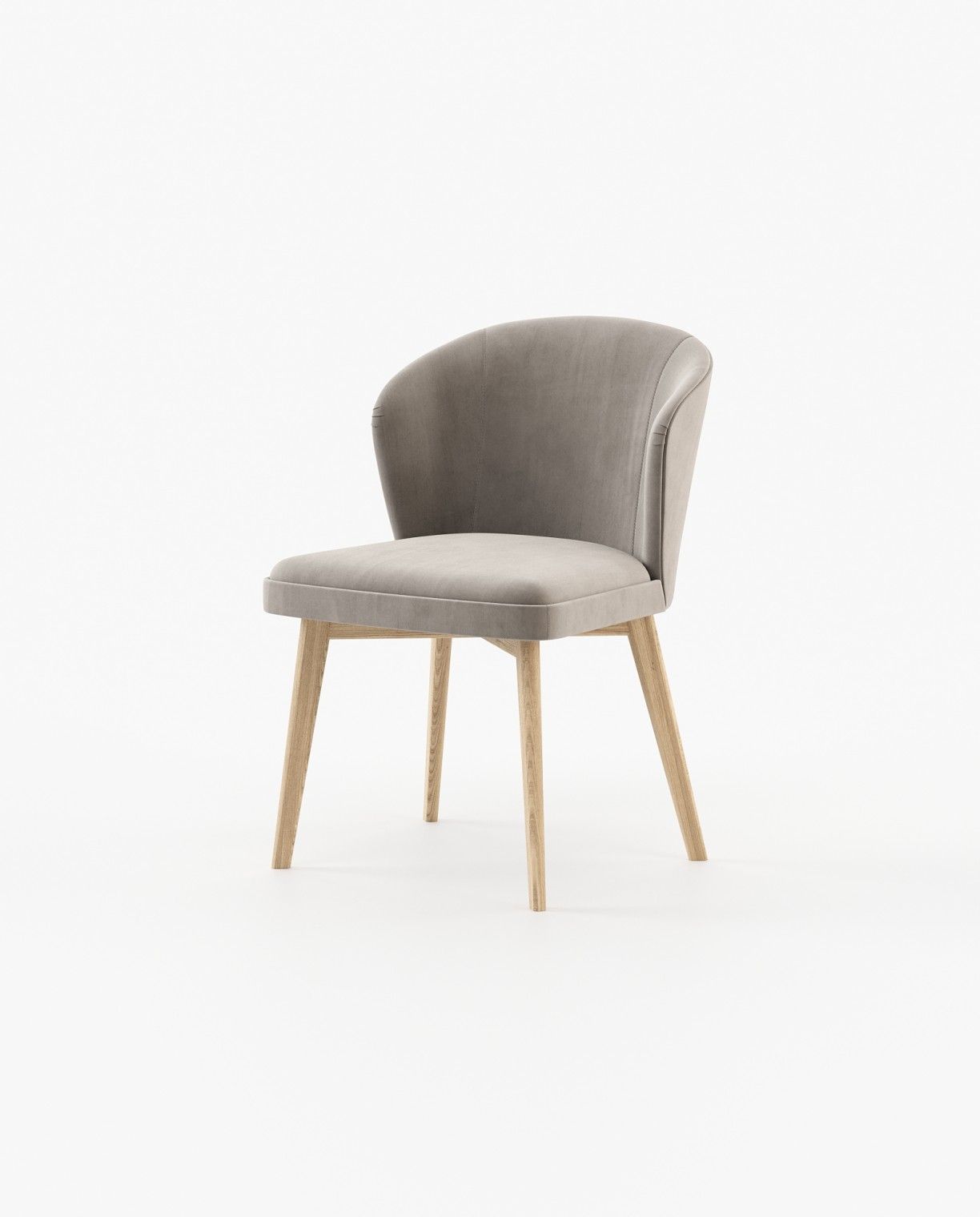 Laskasas NELLY Dining Chair & Bench Vienna Khaki - Araco Interiors