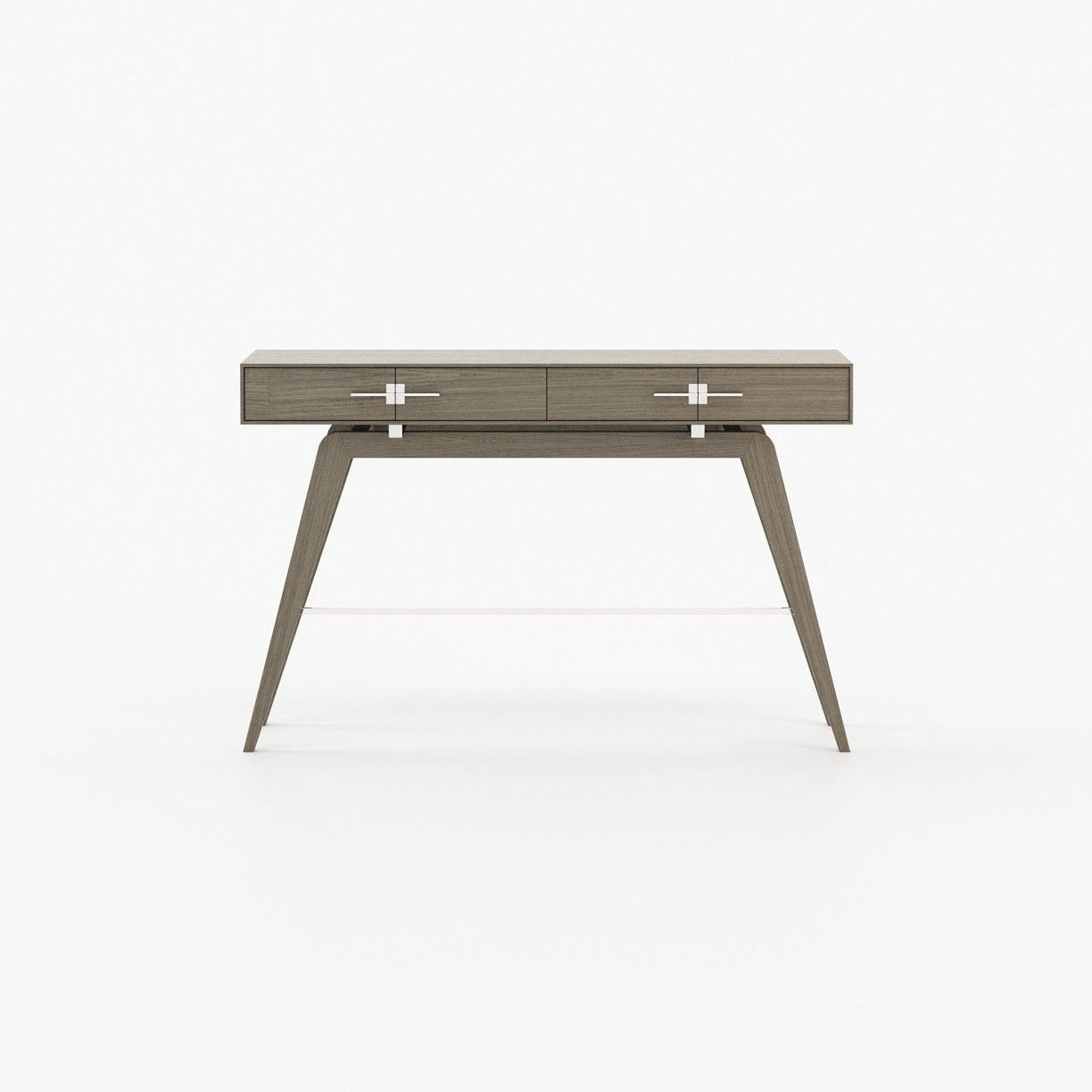 Laskasas NIELS Console Table Aged Oak Veneer Matte - Araco Interiors