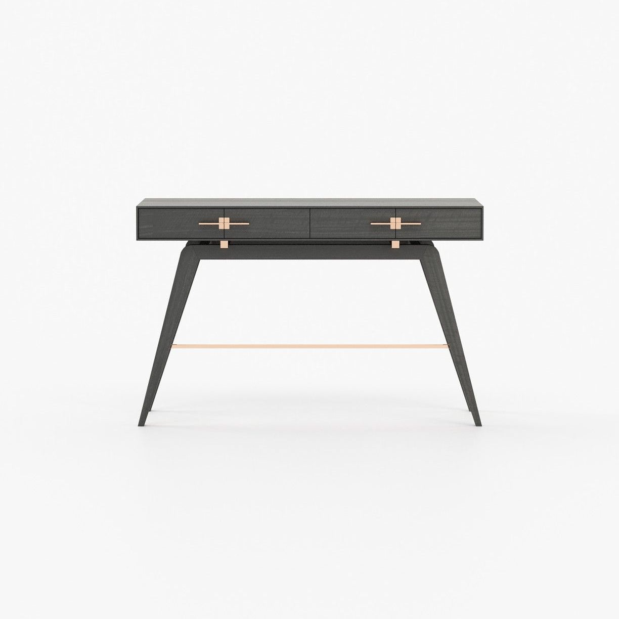 Laskasas NIELS Console Table Grey Eucalyptus Veneer Matte - Araco Interiors