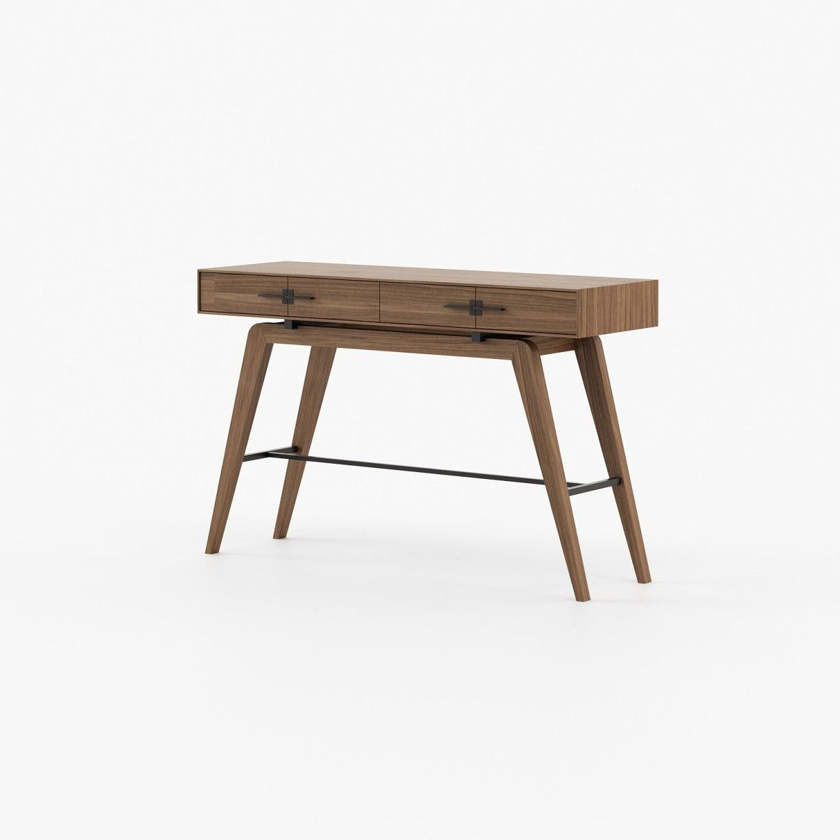 Laskasas NIELS Console Table Walnut Veneer Matte - Araco Interiors