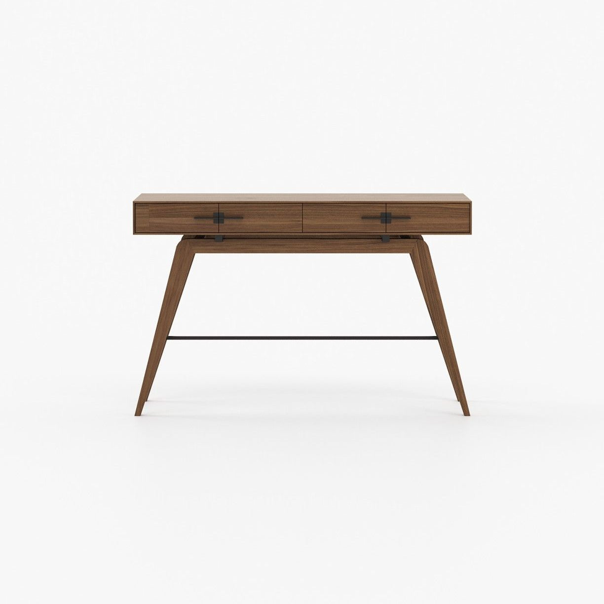 Laskasas NIELS Console Table Walnut Veneer Matte - Araco Interiors