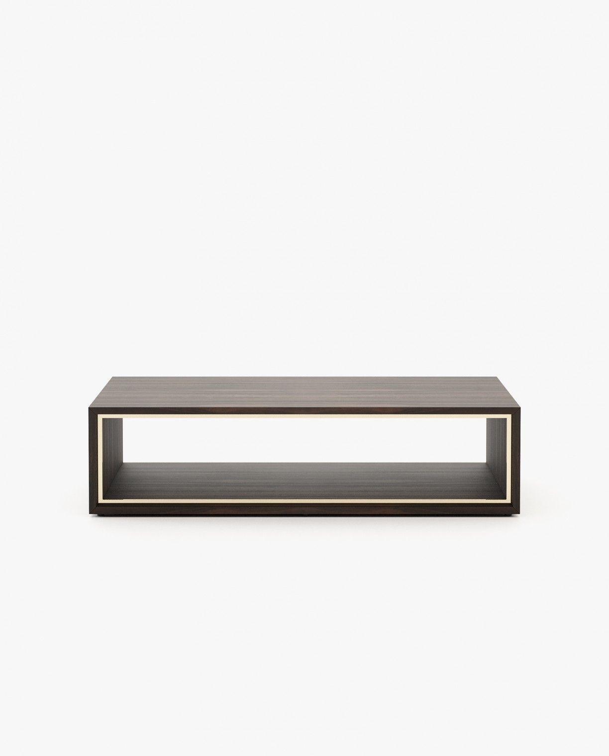 Laskasas NILO Coffee Table Smoked Eucalyptus Veneer Matte - Araco Interiors