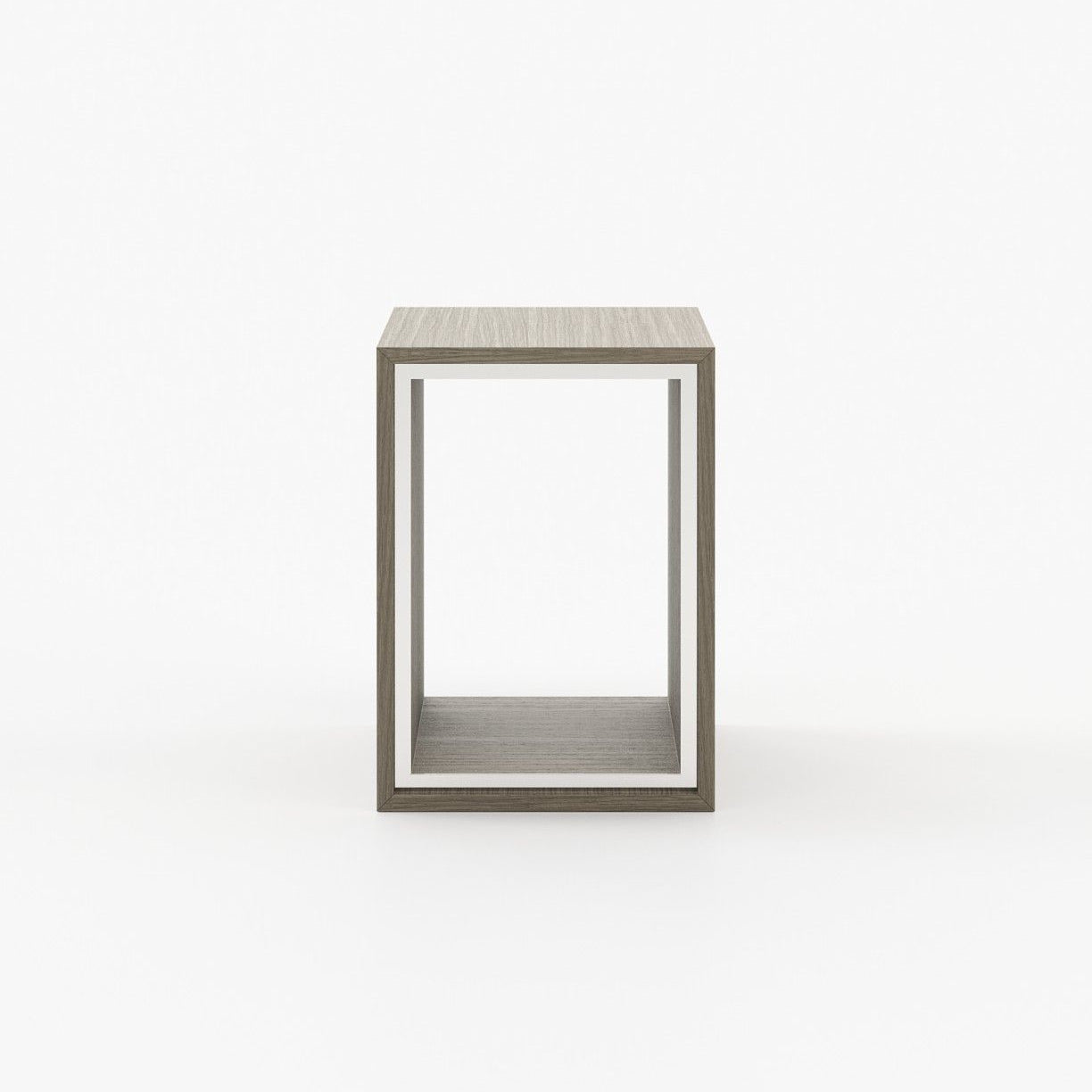 Laskasas NILO Nest & Side Table Aged Oak Veneer Matte - Araco Interiors