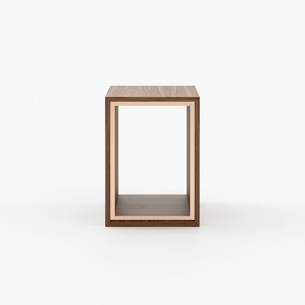 Laskasas NILO Nest & Side Table Walnut Veneer Matte - Araco Interiors