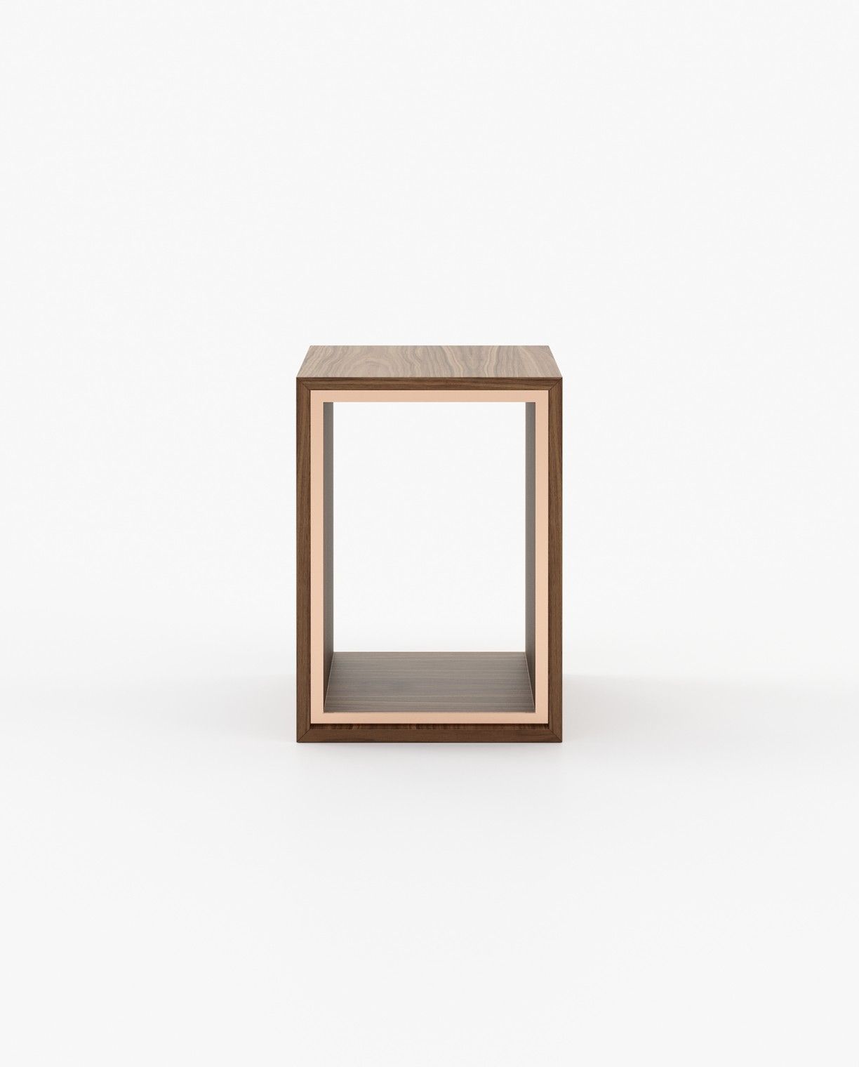 Laskasas NILO Nest & Side Table Walnut Veneer Matte - Araco Interiors