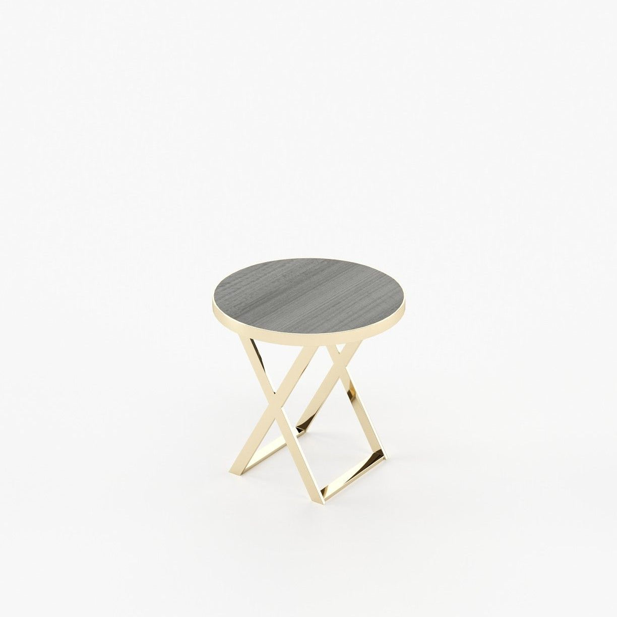 Laskasas NOTTINGHAM Nest & Side Table Grey Eucalyptus Veneer Matte - Araco Interiors