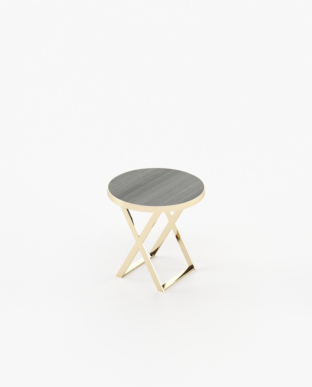 Laskasas NOTTINGHAM Nest & Side Table Grey Eucalyptus Veneer Matte - Araco Interiors