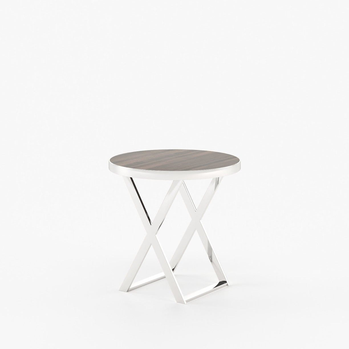 Laskasas NOTTINGHAM Nest & Side Table Smoked Eucalyptus Veneer Matte - Araco Interiors