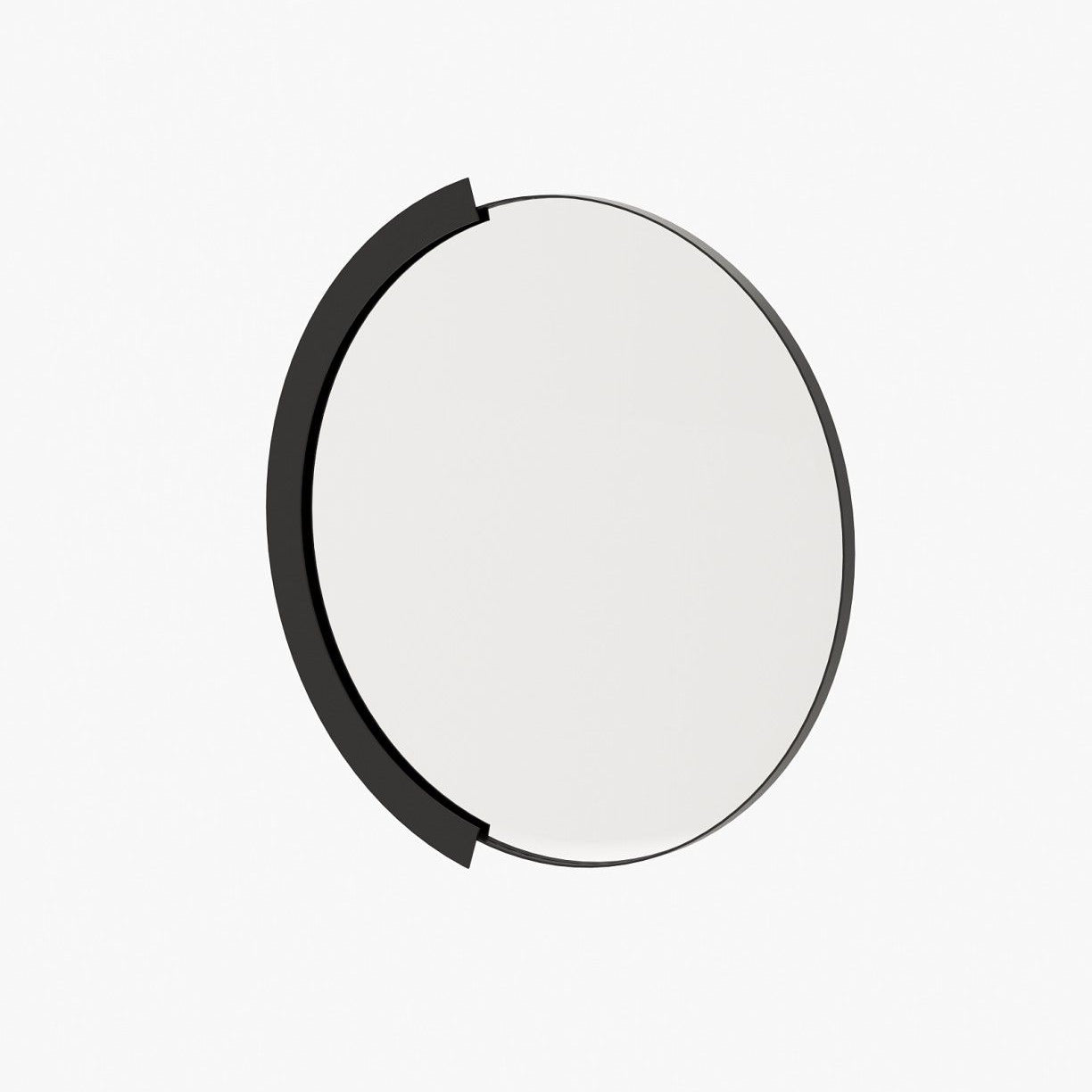 Laskasas PHILL Mirror Textured Black Iron - Araco Interiors