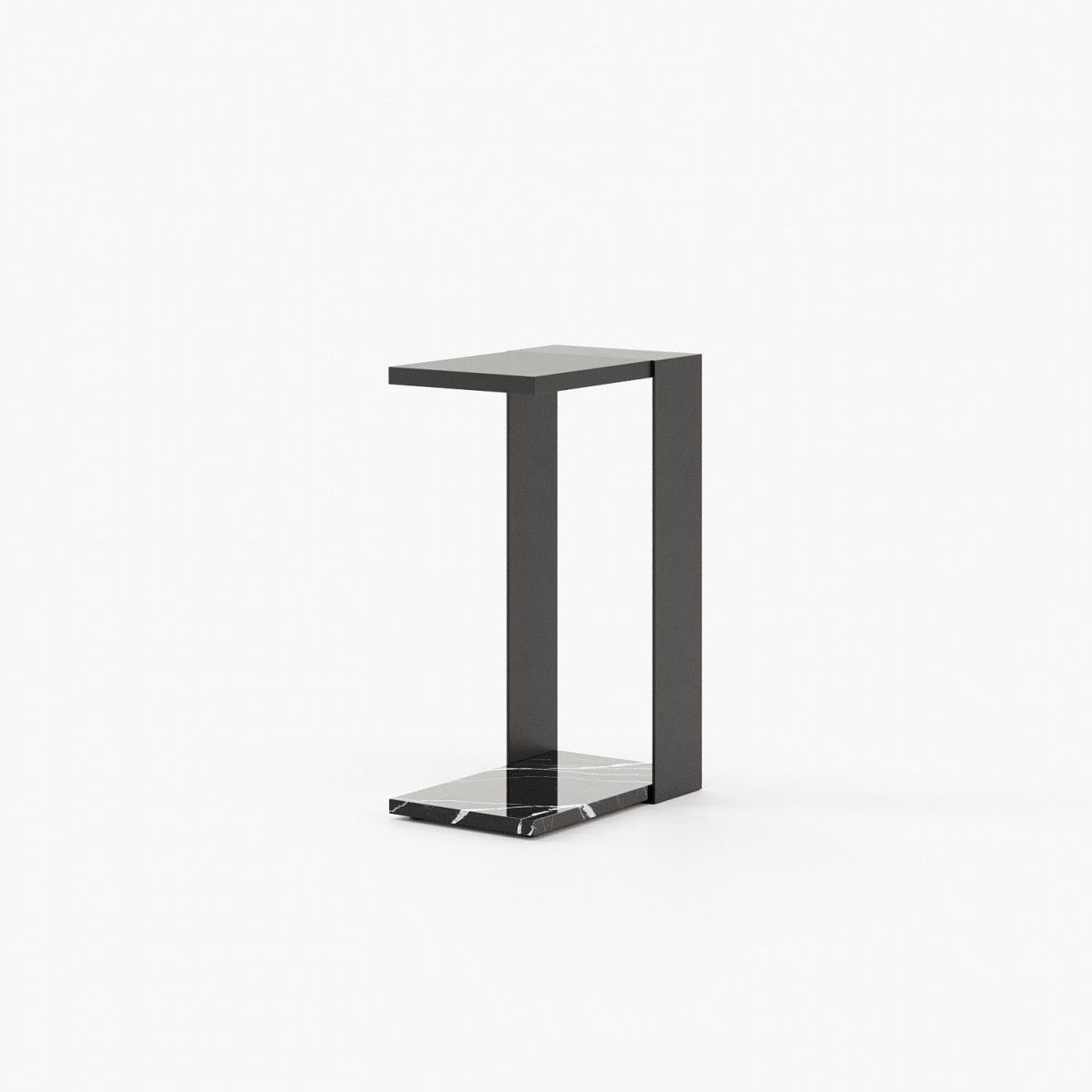 Laskasas POPPI Nest & Side Table Black Lacquer Matte - Araco Interiors