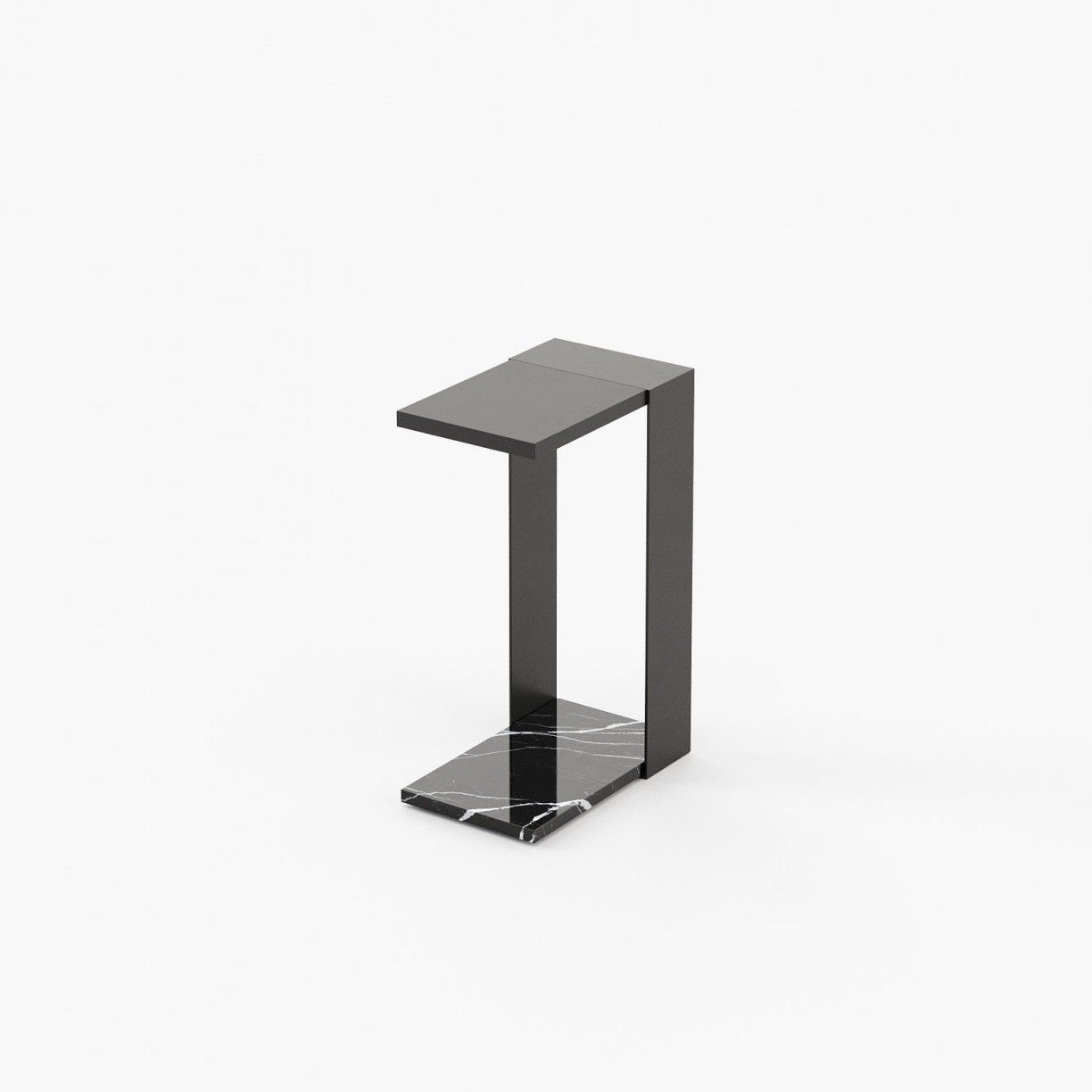 Laskasas POPPI Nest & Side Table Black Lacquer Matte - Araco Interiors