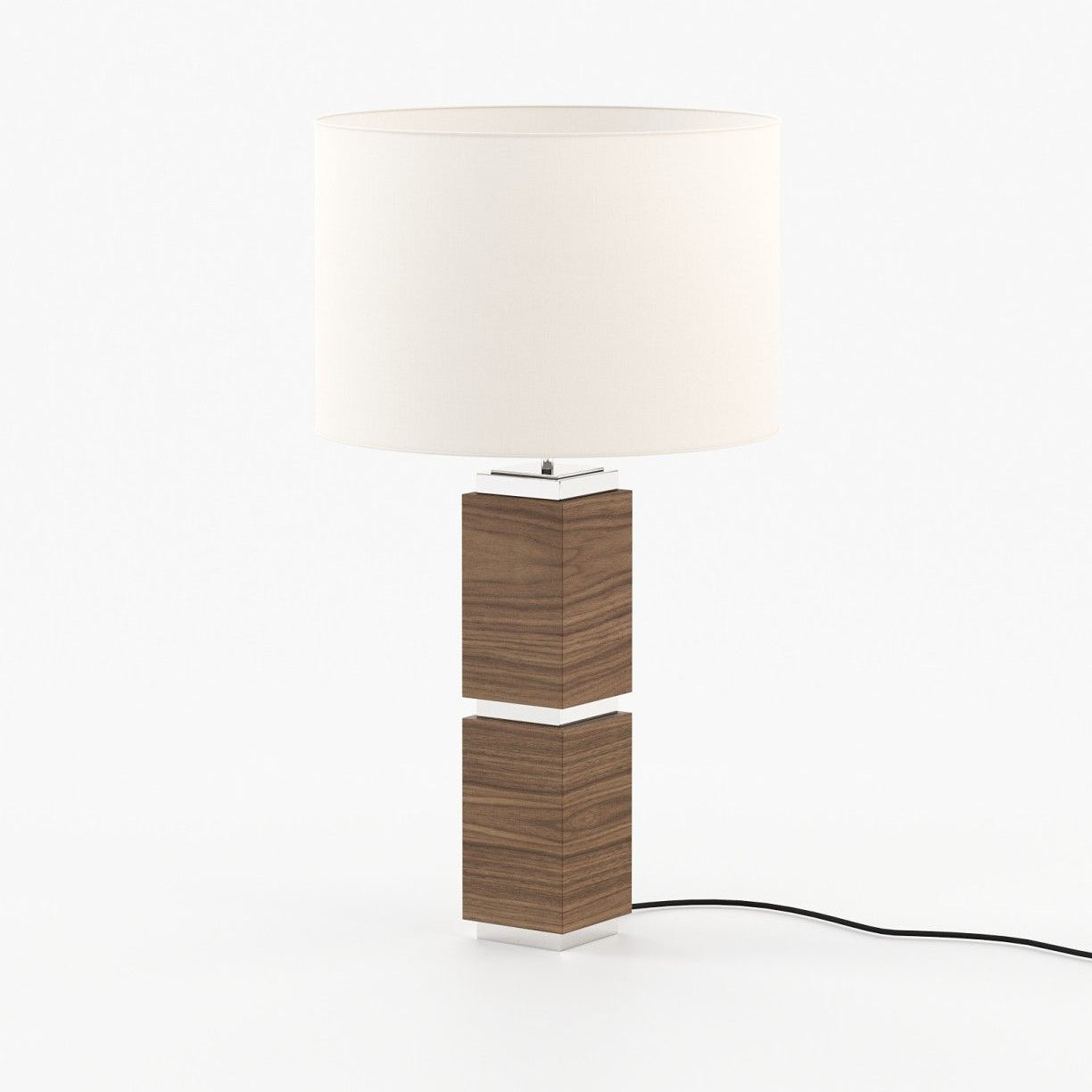 Laskasas QUENTIN Table & Desk Lamp Walnut Veneer Matte - Araco Interiors