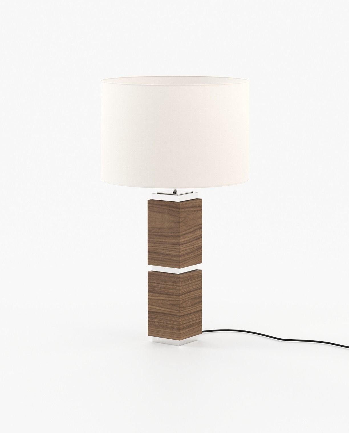 Laskasas QUENTIN Table & Desk Lamp Walnut Veneer Matte - Araco Interiors